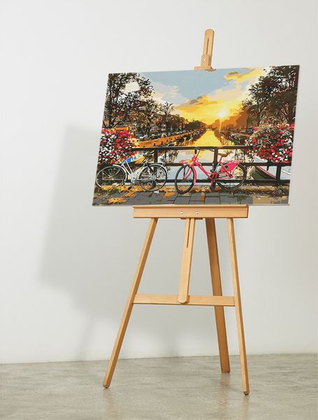 Malowanie Po Numerach Obraz 50X40Cm Rowery zdjęcie 10