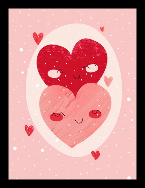 Plakat 15x20cm Ciepło Serca zdjęcie 2