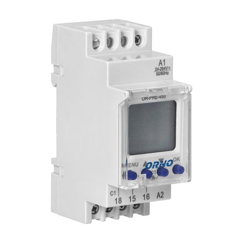 Elektroniczny programator czasowy 100 programów 1 wyjście 16A/230V ORNO na Arena.pl