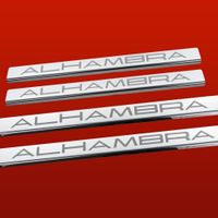 Listwa progowa SEAT ALHAMBRA MK2 Stal nierdzewna 304 połysk 4szt