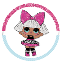 Opłatek na tort LOL Lalki Suprise Postacie