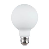 Kulista żarówka 5214-G80-DIM-MILKY-3K Italux LED E27 8W 690lm 3000K biała