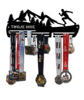 Wieszak na medale GÓRY RUN twoje imię dowolny tekst 81.3