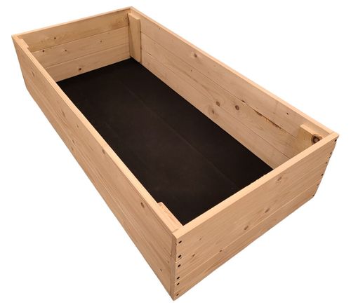 WARZYWNIAK ZIELNIK SKRZYNIA NA WARZYWA INSPEKT DREWNIANY 80x120 WYSOKI 27cm na Arena.pl