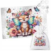 PUZZLE TRADYCYJNE - ZWIERZĘTA DZIKIE LEŚNE SARNA - 70 el