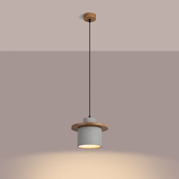Lampa wisząca MAB beton zdjęcie 3