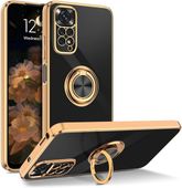 ETUI PLATING GOLD RING do XIAOMI REDMI NOTE 11 / 11s + szkło ochronne 9H