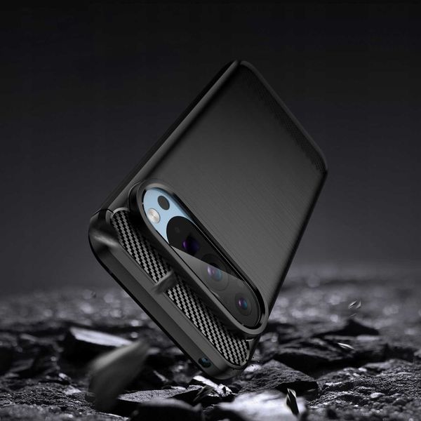 Spacecase Carbon Google Pixel 9/9 Pro Black zdjęcie 7
