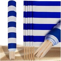 PARAWAN PLAŻOWY 10M NA PLAŻE OGRÓD ZASŁONA OSŁONA PLAŻOWA NAD MORZE