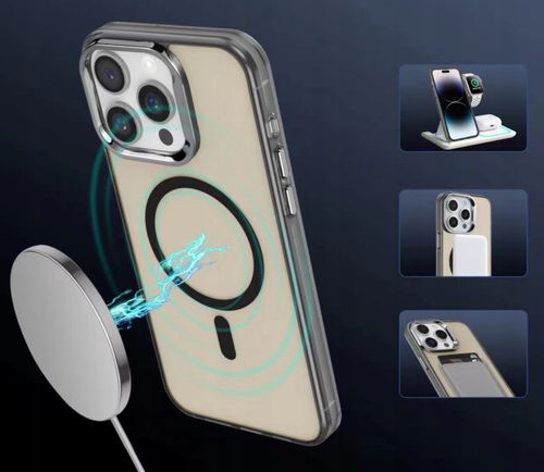 Etui do IPHONE 14 magsafe wzmacniane obudowa matowy kolory + folia ochronna na Arena.pl