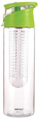 butelka bidon z wkładem na owoce 0.8l kinghoff kh-1192 na Arena.pl