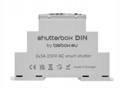 INTELIGENTNY STEROWNIK ROLET SHUTTERBOX-DIN/BLEBOX zdjęcie 1