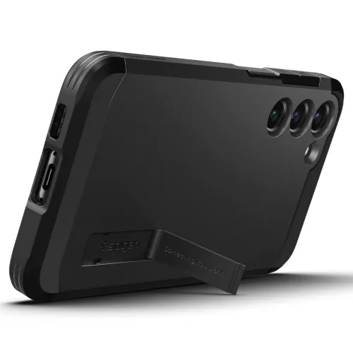 Etui Spigen Tough Armor na Samsung Galaxy S23 - czarne na Arena.pl