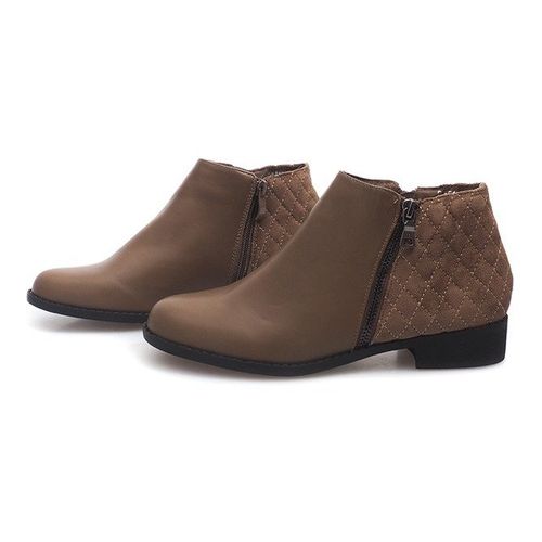 Pikowane Botki QL-51 Khaki r.38 na Arena.pl