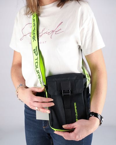 saszetka listonoszka męska damska torba na ramię pojemna solidna z paskiem na Arena.pl