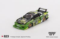 MINI GT NISSAN SILVIA S15 LB-Super Silhouette #555 V2 Drift Japan 2024 1:64