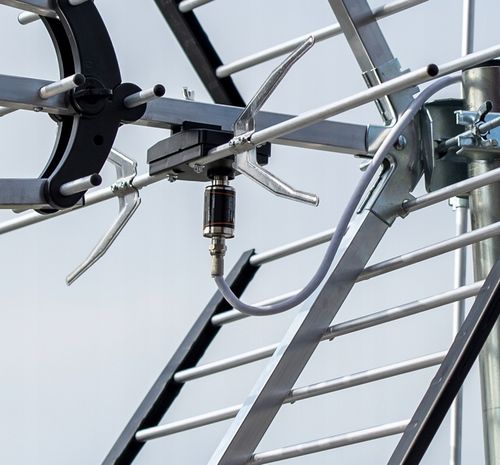 ANTENA DVBT2 DO TELEWIZJI NAZIEMNEJ COMBO 4K LTE MUX8 WZMACNIACZ ZESTAW 2TV na Arena.pl