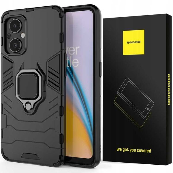 Spacecase X-Ring Oppo Reno 7 Lite/8 Lite Czarny zdjęcie 1