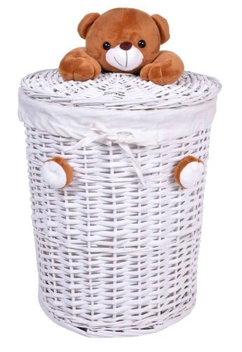 Kosz wiklinowy Miś 40L na Arena.pl