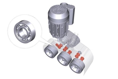 Posuw mechaniczny 3 rolkowy Maggi czołg 0,75kW 8 prędkości podawania statyw na Arena.pl