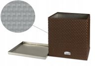 Donica ogrodowa technorattanowa 46x46x46 RD17