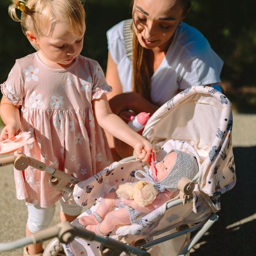 LALKA BOBAS MIŚ ZESTAW DO KARMIENIA PIELĘGNACJI OPIEKUNKA WOOPIE ROYAL na Arena.pl