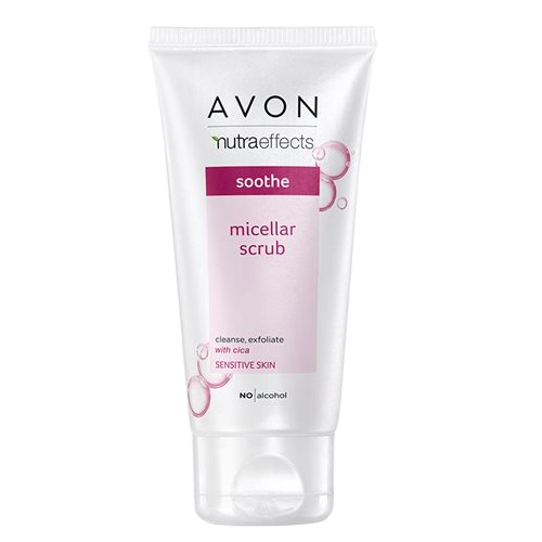 Avon Nutra Effects Soothe Peeling micelarny twarzy zdjęcie 1