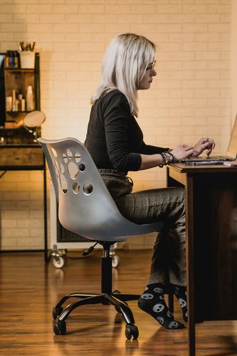 krzesło joy szaro-czarne na Arena.pl