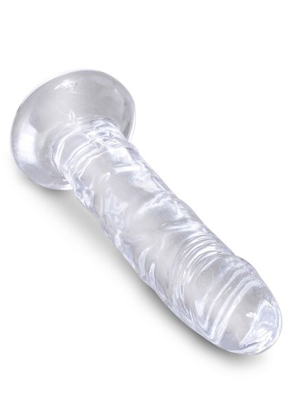 King Cock 6 Inch Cock Transparent zdjęcie 3