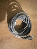 Długi kabel LAN RJ42 prawdopodobnie 5m (szary)