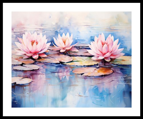 Plakat 50x40cm Spokojne Odbicia na Arena.pl