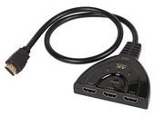 Rozgałęźnik HDMI WTYK HDMI- 3 GNIAZDA HDMI