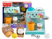 FISHER PRICE EKSPRES DO KAWY edukacyjna interaktywna zabawka +18 m-cy