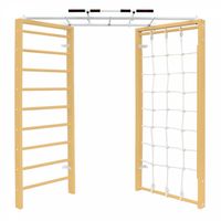 drabinka gimnastyczna narożna Karussell drewno