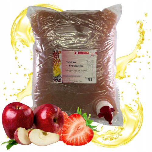SOK JABŁKO-TRUSKAWKA 80%-20% 3L RUBI JUICE NFC na Arena.pl