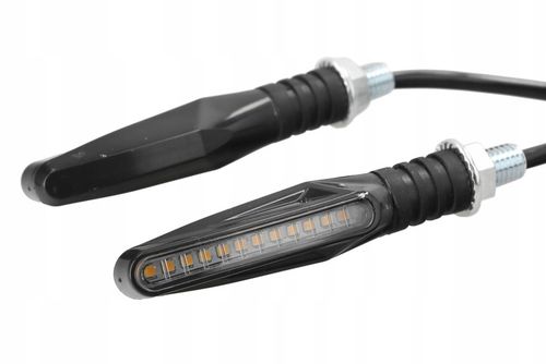 Kierunkowskazy LED pływające dynamiczne 2 sztuki M10x1,5 mm na Arena.pl