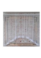 Firana gotowa 300x110,łuk,siateczka,gipiura 8cm