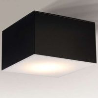 Plafon LAMPA sufitowa ZAMA 1185 Shilo kwadratowa OPRAWA natynkowa kostka cube czarna