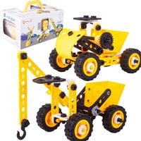 Klocki KONSTRUKCYJNE Pojazdy Mega Konstruktor 8w1 100 elementów