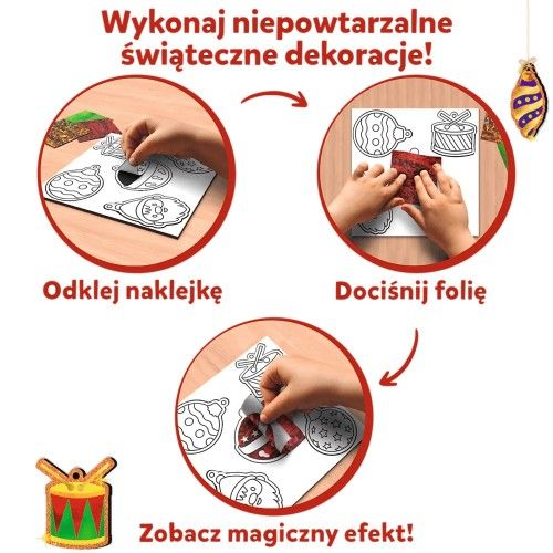 TREFL 62609 Skillmatics Foil Fun Ozdoby świąteczne na Arena.pl