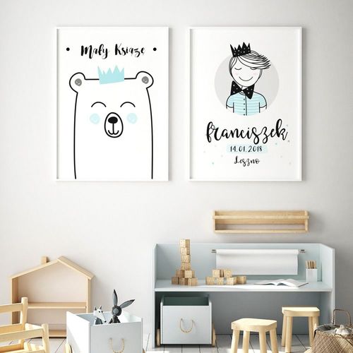 Plakat Metryczka z Emilem P056- rozmiar plakatu A4 (21 cm x 29,7 cm) na Arena.pl