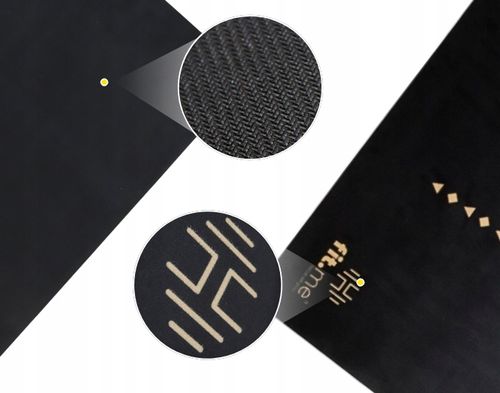 PIĘKNA MATA PREMIUM DO JOGI ĆWICZEŃ STABILNA ZAMSZOWA MIĘKKA 4 MM ZE WZOREM na Arena.pl