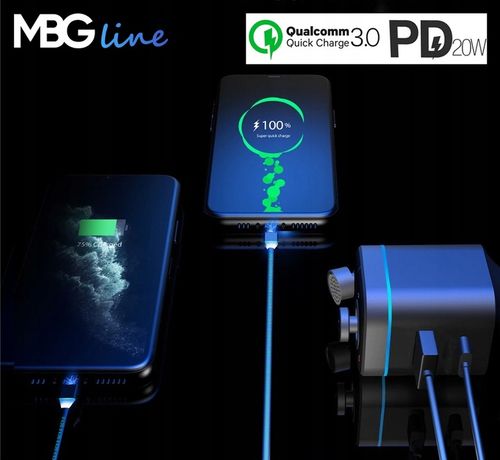 Transmiter FM Bluetooth 5.0 ładowarka QC 4.0 PD20W na Arena.pl