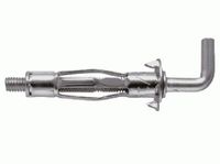 kołek stalowy molly hak prosty 4*32mm - 100.0 szt - kol sm4*32hp