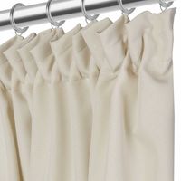 Zasłona gotowa na taśmie VIVA 140x270 półzaciemniająca jasnobeżowa