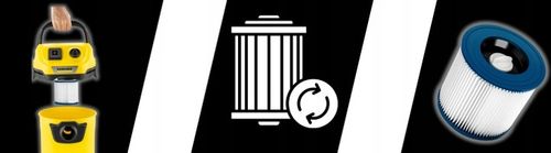 10x WORKI SYNTETYCZNE+ FILTR ZMYWALNY DO ODKURZACZA KARCHER WD3 KWD3 na Arena.pl