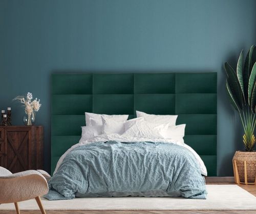 60x40 Panele tapicerowane ścienne wezgłowie welur na Arena.pl