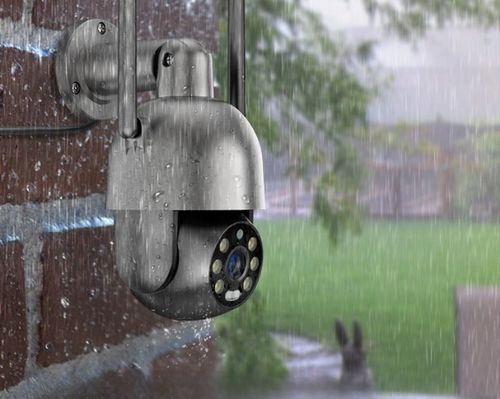 Zewnętrzna Obrotowa Kamera IP WiFi 8MPx 4K ALARM na Arena.pl