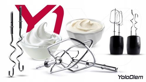 BLENDER RĘCZNY WIELOFUNKCYJNY 9W1 1500W PRO 4 TYTANOWE OSTRZA BOGATY na Arena.pl