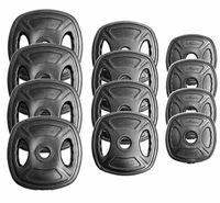 zestaw v3 hantli 2x10kg hantle 12 talerzy 20kg